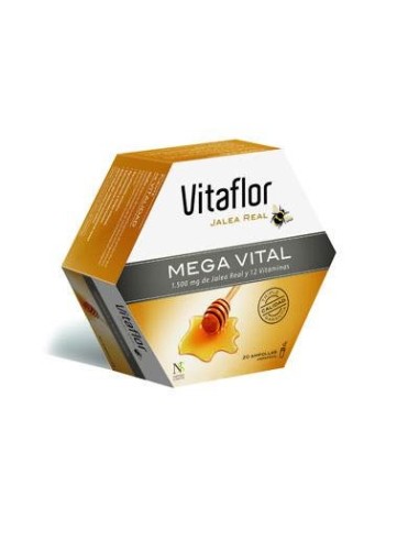 VITAFLOR MEGA VITAL 20 AMPOLLAS