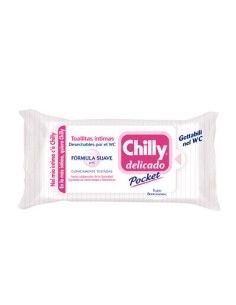 CHILLY DELICADO POCKET 12 TOALLITAS INTI