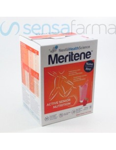 MERITENE POLVO FRESA 15 SOBRES