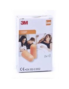 TAPONES OIDOS 3M RUIDO POLIURETANO 2 UD