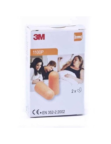 TAPONES OIDOS 3M RUIDO POLIURETANO 2 UD