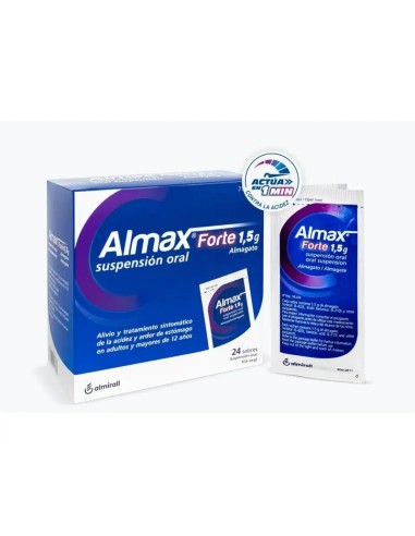 Almax Forte 1,5 gr 24 Sobres Suspensión Oral