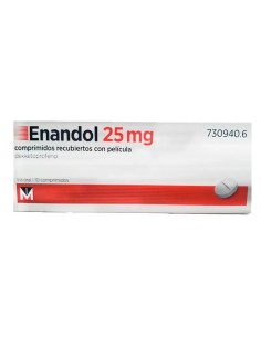 Enandol 25 mg, 10 Comprimidos 2