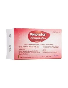Venoruton 500 mg, 60 Comprimidos Recubiertos con Película 2