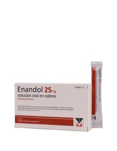 Enandol 25 mg 10 Sobres Solución Oral 10 ml 2
