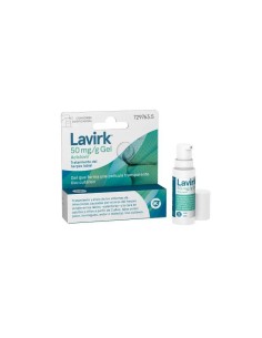 Lavirk 50 mg/g Gel 5 gr 2