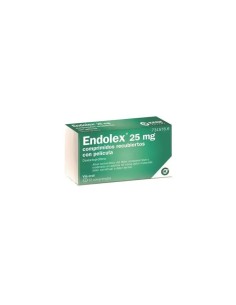 Endolex 25 mg, 12 Comprimidos 2