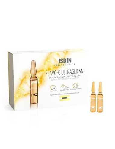 FLAVO-C ULTRAGLICAN ISDIN 30 AMPOLLAS