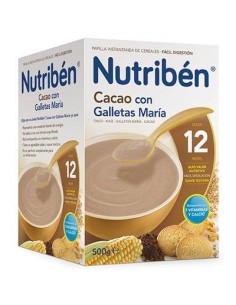NUTRIBEN CACAO CON GALLETAS MARIA 500 GR
