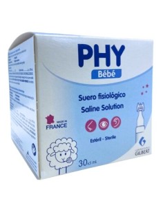 SUERO FISIOLOGICO PHY BEBE 30 UDS