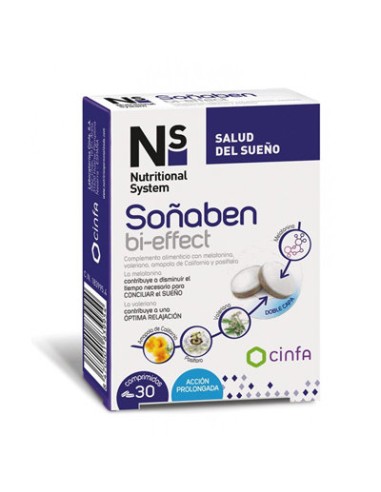 NS SOÑABEN BI EFFECT 1,85 MG MELATO 60