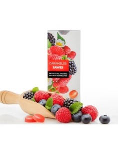 SAWES CARAMELOS BLIS FRUTOS BOSQ S/A 22G