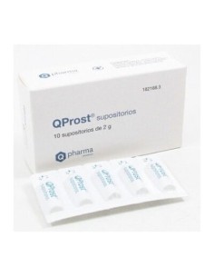 QPROST SUPOSITORIOS 10 SUPOSITORIOS