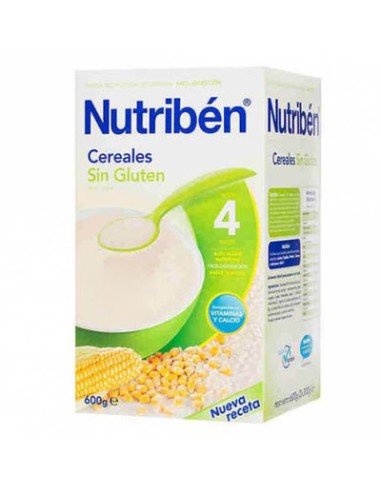 NUTRIBEN CEREALES SIN GLUTEN 600 GRAMOS