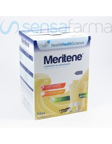 MERITENE FIBRA VAINILLA 14 SOBRES