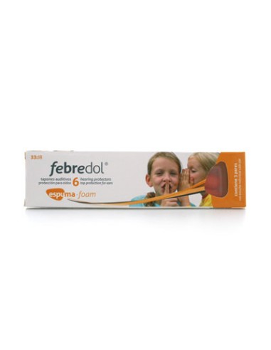 TAPONES OIDO FEBREDOL ESPUMA 6UND