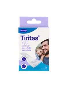 TIRITAS SENSITIVE ELASTIC 6CMX1M 1 ROLLO