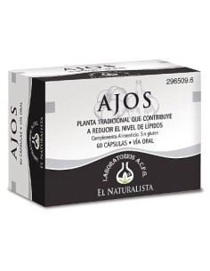 EL NATURALISTA AJOS 60 CAPSULAS