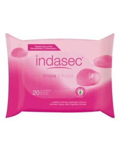 INDASEC TOALLITAS HIGIENE INTIMA SOB 20U