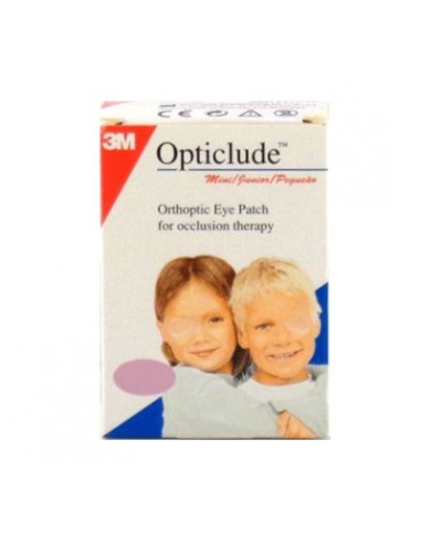 OPTICLUDE PARCHE OCULAR GDE 8X5,7CM 20U