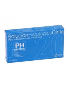 SOLUCION FISIOLOGICA CINFA 20 UNIDOSIS
