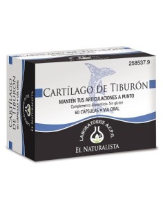 EL NATURALISTA CARTILAGO TIBU 500mg 60 C