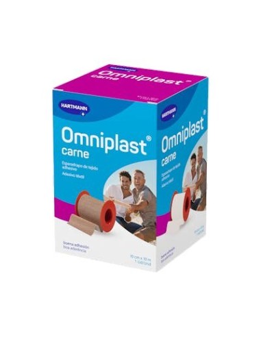 ESPARADRAPO OMNIPLAST CARNE 10 M X 10 CM