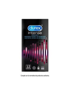 DUREX INTENSE ORGASMIC 12 UNIDADES