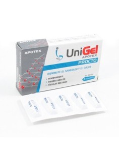UNIGEL PROCTO 5 SUPOSITORIOS