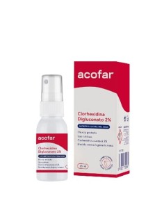 ACOFAR CLORHEXIDINA 2% SPRAY TOPICO 25ML