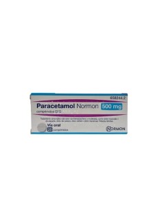 Paracetamol Normon Efg 650 mg 20 comprimidos 2