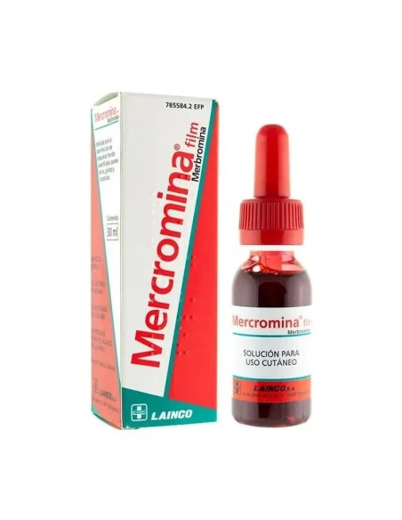 Mercromina Film 20 mg/ml Solución Tópica 30 ml