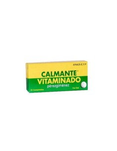 Calmante Vitaminado Perez Gimenez 20 Comprimidos 2