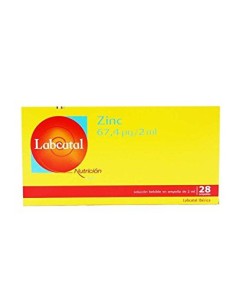 LABCATAL 18 ZINC 28 AMPOLLAS