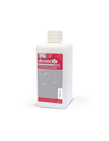 DESINCLOR CLORHEX 1% sol 500Ml ROSA