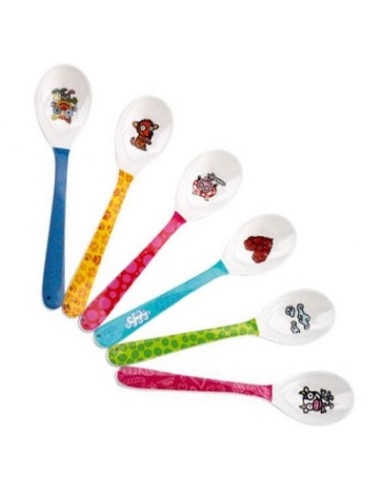 CUCHARA MELAMINA SET 6 UDS