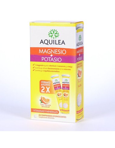 AQUILEA MAGNESIO POTASIO 28 COMP EFERV