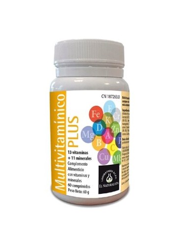 EL NATURALISTA MULTIVITAMINICO PLUS 60 C