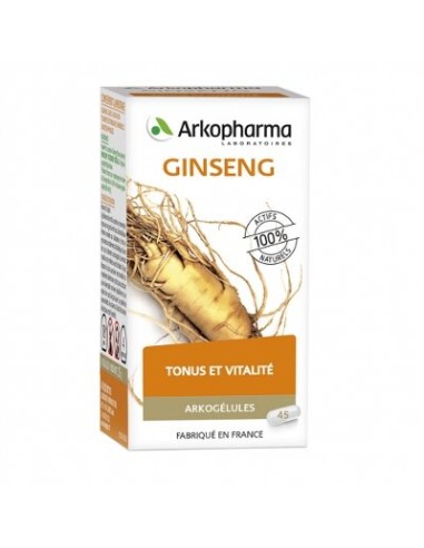 ARKOCAPSULAS GINSENG BIO 45 CAPSULAS