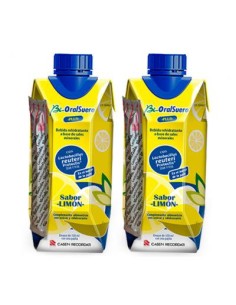 BIORALSUERO PLUS 330 ML LIMON 2 UDS