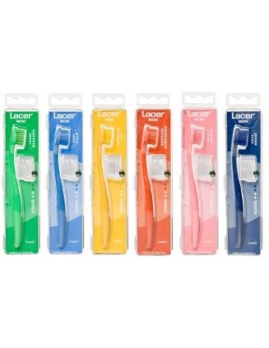 LACER CEPILLO DENTAL ADULTO MINI SUAVE