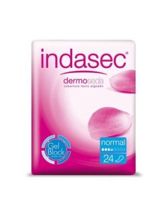 INDASEC DISCREET NORMAL 24 UNIDADES