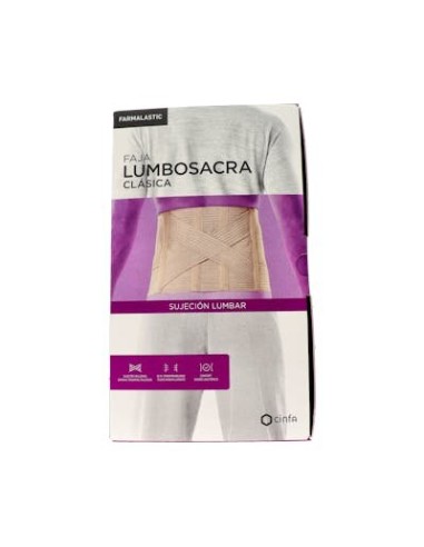 FAJA FARMALASTIC SACROLUMBAR T/4