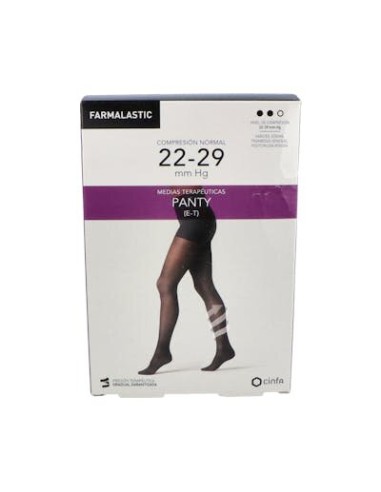 PANTY FARMALASTIC NEGRO REINA PLUS