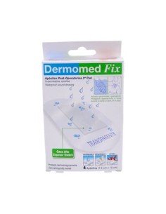 DERMOMED FIX APOS 2ª PIEL 7,5CMX10CM 4 U