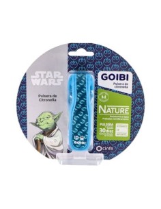 GOIBI PULSERA CITRONELLA STAR WARS YODA