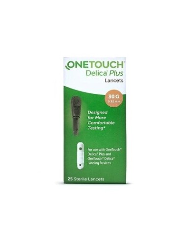 ONE TOUCH DELICA PLUS 25 LANCETAS
