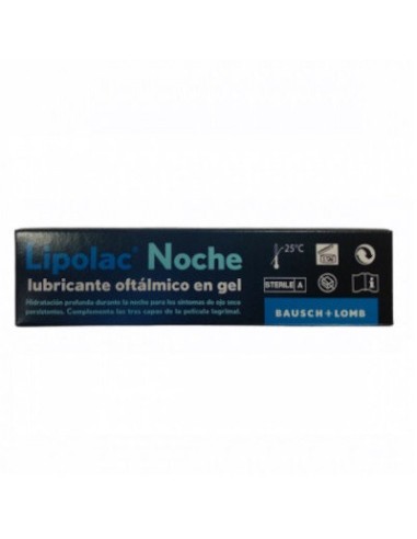 LIPOLAC NOCHE GEL OFTLAMICO 10 GR