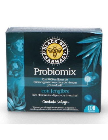 BLACK BEE PROBIOMIX JENGIBRE 10 CAPSULAS