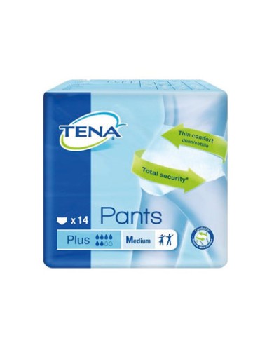 TENA PANTS PLUS MEDIANO 14 UND